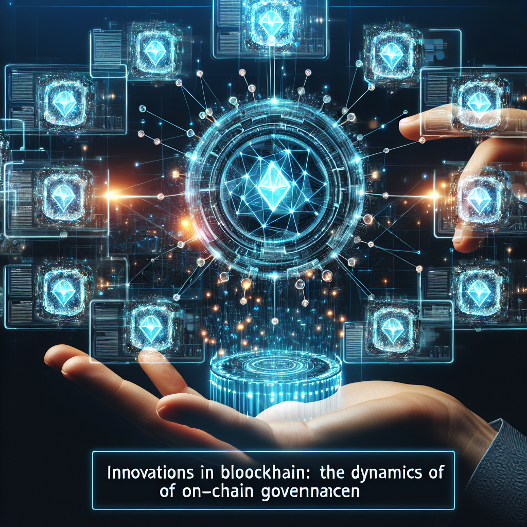 Innovations in blockchain: the dynamics of on chain governance